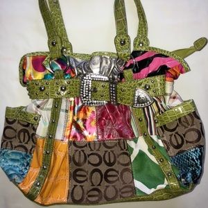 Colorful Mix and Match Tote